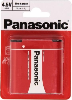 Цинк карбонова батерия GP  3R12 /1 бр. в опаковка/ блистер  4.5V PANASONIC