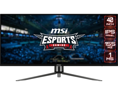 Монитор MSI MAG401QR - 40", 1ms, 155Hz IPS, 3440x1440, HDR 400, KVM