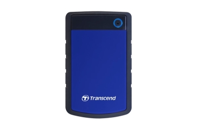 Твърд диск Transcend 4TB, 2.5" Portable HDD, StoreJet H3, Blue, Anti-shock