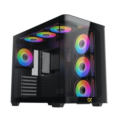 Кутия Xigmatek Pano - 7 ARGB Fans, E-ATX