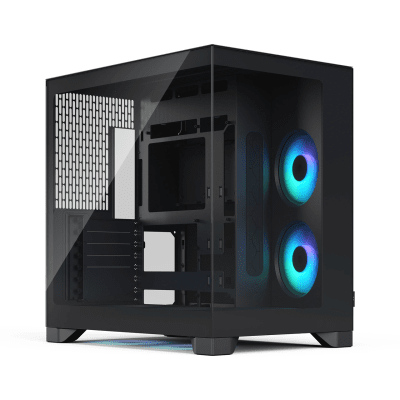 Кутия Fractal Design POP 2 VISION BLACK RGB, E-ATX, 4 fans included