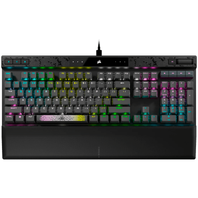 Клавиатура CORSAIR K70 MAX RGB Magnetic-Mechanical Backlit RGB LED MGX Black PBT Keycaps