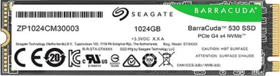 SSD диск SEAGATE BarraCuda 530 1.024TB M.2 2280-S2 PCIe Gen4 x4 NVMe 2.0