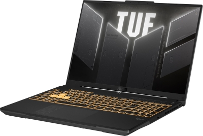 Лаптоп ASUS TUF GAMING F16 - Intel I7 13620H, 16GB, 1TB SSD, RTX 4050, 16'' FHD+ 144HZ, GRAY