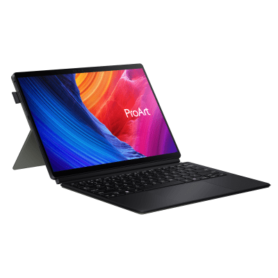 Лаптоп ASUS PRO ART PZ13 OLED - SNAPDRAGON X+ X1P, 16GB, 1TB SSD, QUALCOMM 13.3" 3K TOUCH, WINDOWS 11 HOME, BLACK