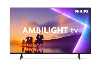 Телевизор Philips 55PUS8510/12 - 55" 4K Ultra HD QLED, 3840x2160p, DVB-T/T2/T2-HD/C/S/S2, 60Hz, Ambilight 3
