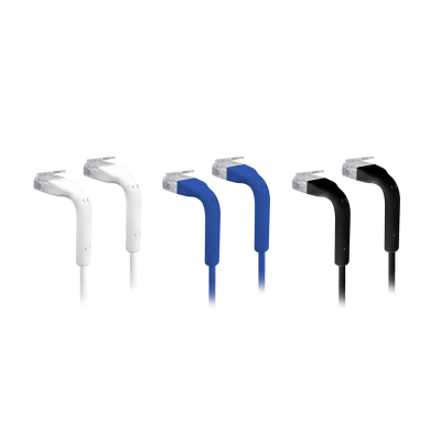 Кабел Ubiquiti UniFi Ethernet Patch Cable U-Cable-Patch-RJ45 0.1м - бял