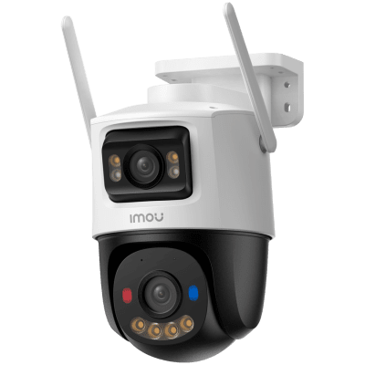 Imou Cruiser Dual 2 Pro 8MP, full color night vision Wi-Fi IP camera 4+4MP, 355Pan&90Tilt, 1/2.9'' CMOS, H.265/H.264, micro SD(512GB), 30fps1620, 3.6mm Fixed lens, night vision up to 30m, 8x Zoom, 1xRJ45, Mic&Speaker