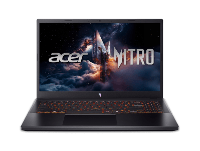 Лаптоп Acer Nitro V15 ANV15-52-79FQ - 15.6", Full HD, Intel Core 7 240H, RTX 4050 6GB, 16 GB, 512 GB SSD - NH.QV2EX.017