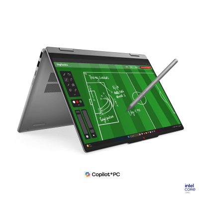 Лаптоп Lenovo IdeaPad 5 2-in-1 14IPH11 - 14.0" Full HD+ тъчскрийн, Intel Core Ultra 5 322, Intel Graphics 2 Xe3, 16 GB, 512 GB SSD - 83UG003PBM