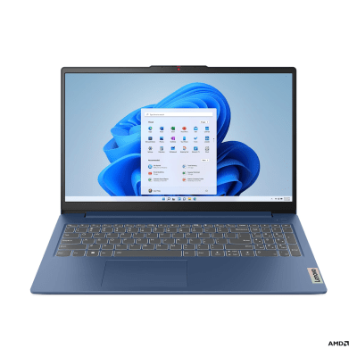 Лаптоп Lenovo IdeaPad Slim 3 15ABR8 - 15.6" Full HD, AMD Ryzen 7 5825U, AMD Radeon RX Vega 8, 16 GB, 512 GB SSD - 82XM0195BM