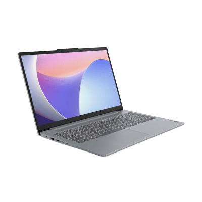 Лаптоп Lenovo IdeaPad Slim 3 15IAN8 - 15.6" Full HD, Intel N100, Intel UHD Graphics 24EUs, 8 GB, 256 GB SSD - 82XB00KHBM