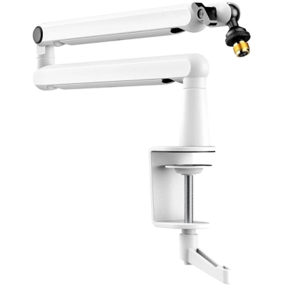 Стойка за микрофон FIFINE BM88 White High End Boom Arm Stand