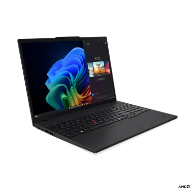 Лаптоп Lenovo ThinkPad T16 G4 - 16.0", Full HD+, AMD Ryzen AI 7 PRO 350, Radeon 860M, 32 GB, 512 GB SSD - 21QN001RBM
