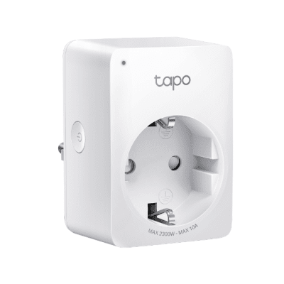 TP LINK TAPO P100 Смарт контакт 10A, 2300W, 2.4Ghz, задаване на график, таймер