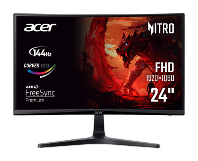 Монитор Acer ED240Q P0bi - 23.6 inch 1920x1080 VA 144Hz 1ms
