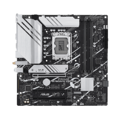ASUS B760 4xDDR4  4xSATA3 RAID 2xHDMI DP         2xM2 GLAN        3xPCIEx16        WiFi