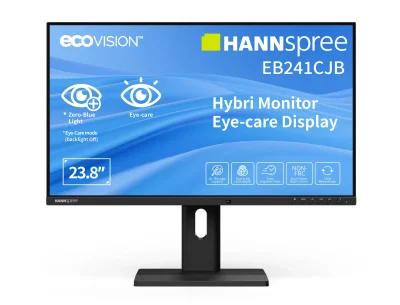 Монитор Hybri Hanspree EB241CJB - 24 inch ecoVision TN, FHD (1920x1080), 75Hz, USB-C