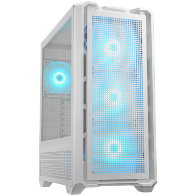 COUGAR MX600 PC Case, Mid Tower, White