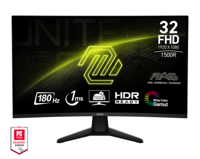 Монитор MSI MAG 32C6 - 32 inch 1920x1080 VA 180Hz 1ms Curved 1500R