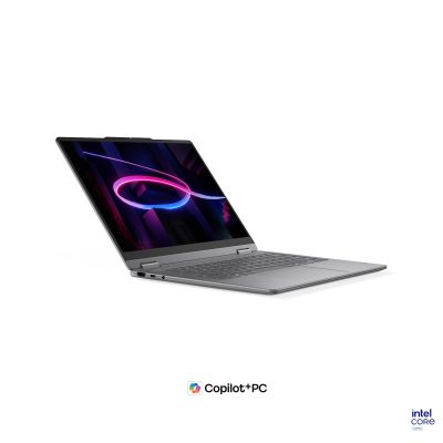 Лаптоп Lenovo Yoga 7 2-in-1 14IPH11 Aura Edition - 14.0", 2.8K, тъчскрийн, Intel Core Ultra 7 355, Intel Graphics 4 Xe3, 32 GB, 1 TB SSD - 83TC002ABM