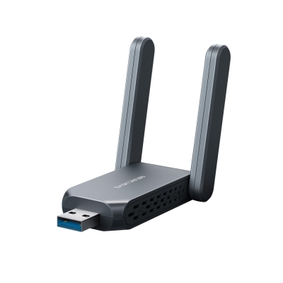 Безжичен USB адаптер с висок коефициент на усилване Mercusys MA37BEH BE6500 Wi-Fi 7