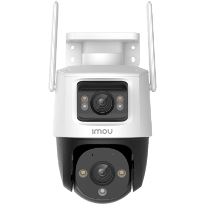 Imou Cruiser Dual, full color night vision Wi-Fi IP camera 5MP + 3MP, 355°Pan & 0-90°Tilt, 1/3" CMOS, H.265, micro SD(256GB), 30fps@1620, 3.6mm Fixed lens, FOV 78°, IR up to 30m, 8x Zoom, 1xRJ45, Mic&Speaker, spotlight, 110dB Siren, IP66,