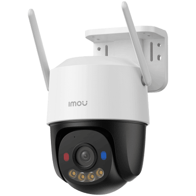 Imou Cruiser SC, full color night vision Wi-Fi IP camera 5MP, rotation 355°Pan & 90°Tilt, 1/3.6" CMOS, H.265, 20fps@1620, 3.6mm Fixed lens, FOV 78°, IR up to 30m, micro SD up 512GB, 8x Digital Zoom, 1x RJ45, Mic&Speaker, 110dB Siren, Spotlight, IP