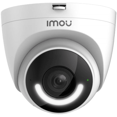 Imou Turret, 2MP IP Wi-Fi camera, 1/2.7" progressive CMOS, H.265/H.264, up to 25 fps; 16xDigital Zoom, 2.8mm lens, IR up to 30m, FOV 114°, 1xRJ-45, micro SD up to 256GB, Built-in Mic &Speaker, spotlight and 110dB siren, IP67, DC12V.
