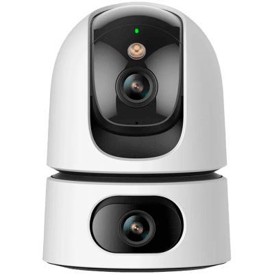 Imou Ranger Dual 6MP, Wi-Fi IP camera, 1/2.8" progressive CMOS, H.265/H.264, 3.6mm lens, 0 to 355° Pan, field of view 84°, IR up to 15m, Micro SD up to 256GB, built-in Mic & Speaker, Human/Pet Detection, Smart tracking, Abnormal Sound Alarm.