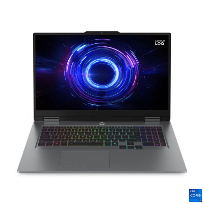 Лаптоп Lenovo LOQ 17IRX10 - 17.3" Full HD, Intel Core i7-13650HX, RTX 5050 8GB, 16 GB, 512 GB SSD - 83JH00FLBM