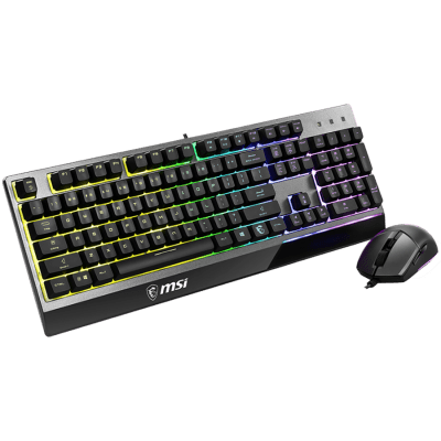Клавиатура MSI VIGOR GK30 COMBO US - Gaming Keyboard + Gaming Mouse Combo, US Layout