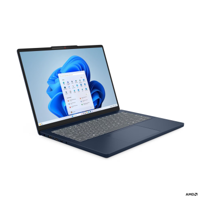 Лаптоп Lenovo IdeaPad Slim 3 14ARP10 - 14.0", Full HD+, AMD Ryzen 5 7535HS, Radeon 660M, 16 GB, 512 GB SSD - 83K60047BM