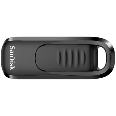 SanDisk Ultra Slider USB Type-C Flash Drive, 128GB USB 3.2 Gen 1 Performance with a Retractable Connector