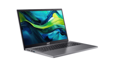 Лаптоп ACER ASPIRE GO17 - Intel N150, 16GB, INT 512GB SSD, 17.3 FHD M2 COMBO, STEEL GRAY