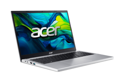Лаптоп ACER ASPIRE GO15 - Intel I3-N355, 16GB, INT 512GB SSD, 15.6 FHD M2 COMBO, PURE SILVER