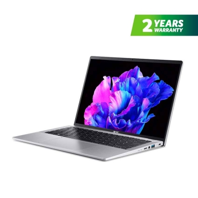 Лаптоп ACER SWIFT GO14 - Intel ULTRA 5, 16GB, 512GB SSD, INT 14 2.2K, PURE SILVER