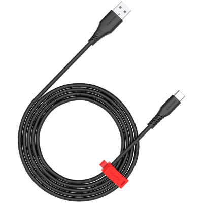 CANYON cable Onwire 18TP USB-A to USB-C 2m,18W TPE 2m Black