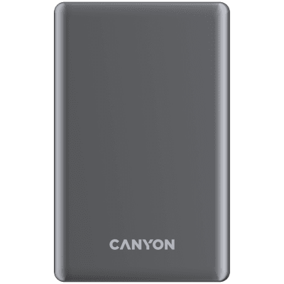 CANYON power bank OnPower 510 slim Magnetic 10000 mAh PD20W Dark Grey