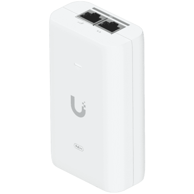 Ubiquiti UniFi UACC-PoE++-10G 10G PoE++ Adapter (60W), can power UniFi PoE++ devices, reduce dependency on PoE switch power, and provide a Multi-Gigabit LAN connection.