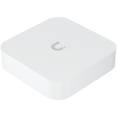 UBIQUITI Gateway Lite; Up to 10x routing performance increase over USG; Managed with a CloudKey, Official UniFi Hosting, or UniFi Network Server; (1) GbE WAN port; (1) GbE LAN port; Compact footprint; USB-C powered (adapter included); Managed with UniFi N