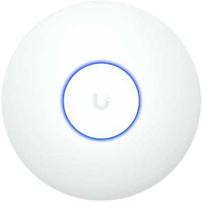 Ubiquiti UniFi U7-Lite ceiling-mounted WiFi 7 AP with 4 spatial streams and 2.5 GbE uplink, Powered using PoE, 2.5 GbE uplink
