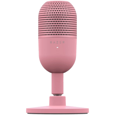 Razer Seiren V3 Mini - Quartz Pink, Ultra-compact Streaming Microphone