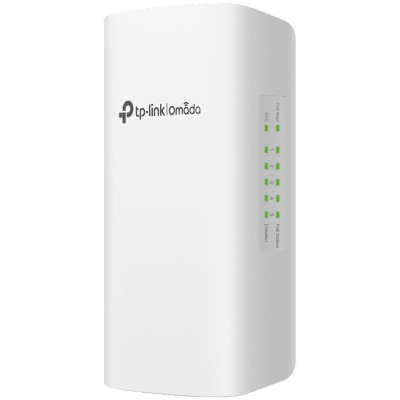 TP-Link SG2005P-PD Omada 5-Port Gigabit Smart Switch with 1-Port PoE++ In and 4-Port PoE+ Out, 1×Gigabit PoE++ input Ports, 4×Gigabit PoE+ output Ports, max 64 W PoE Power(90W PoE++ input),pole-mounting/wall-mounting,IP55,802.1Q VLAN,STP/RSTP/MSTP