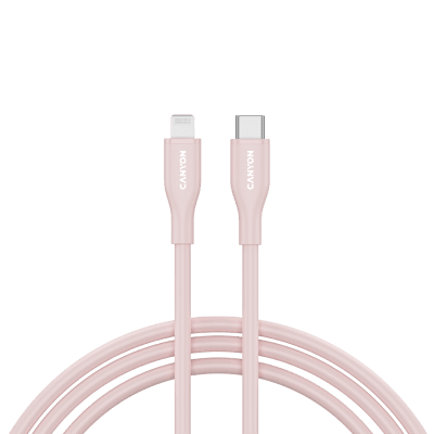 CANYON cable CLNM60 C-L 60W MFI 1m Silicon Pink
