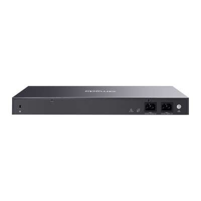 24-портов SFP Stackable Lite L3 управляван комутатор TP-Link Omada Campus SG5428XF с 4× 10G порта