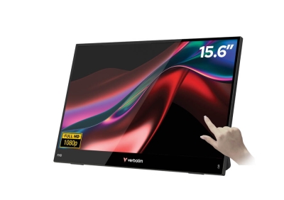 Монитор Verbatim Portable 15.6" Touch Monitor LIGHT