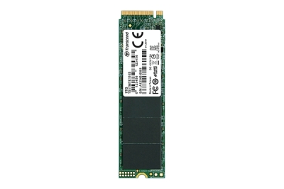 SSD диск Transcend 1TB, M.2 2280, PCIe Gen3x4, M-Key, 3D TLC, DRAM-less