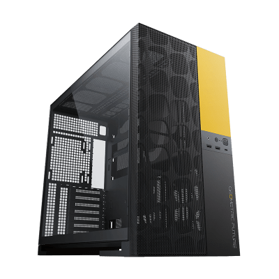Geometric Future кутия Case EATX - Model 5 Vent Black/Yellow