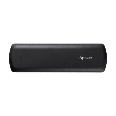 Външен SSD диск Apacer AS721 1TB USB-C 3.2 Gen 2/USB-A 3.2 Gen 1, Military-Grade, Shockproof, Black